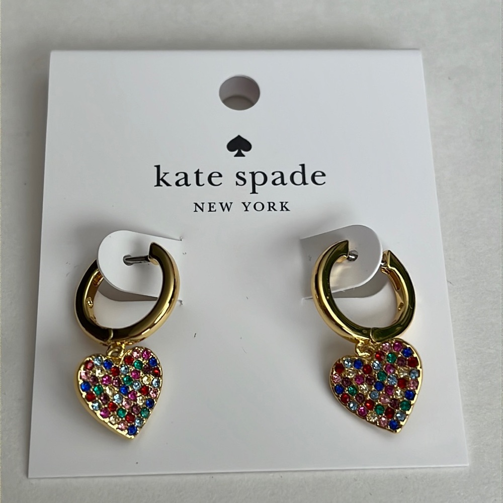 NWT Kate Spade earrings - Yours Truly